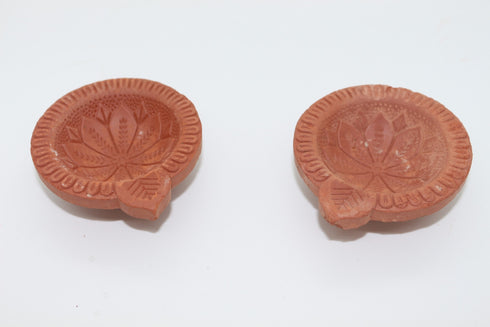 Clay Diya - Pack of 6